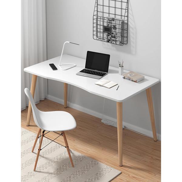 シンプルで軽奢・白い 幅80cm XZZ-1・・Size:幅80cmColor:白い・広々とした作業スペース：幅80cm×奥行50cm×高さ73cm。適度なスペースを確保したい人には、スタンダードタイプがおすすめです。長方形の天板がついた、...