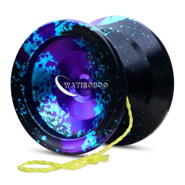 Watieoboo Yoyo 専門、子供初心者用メタルレスポンス式Yoyo、大人用無