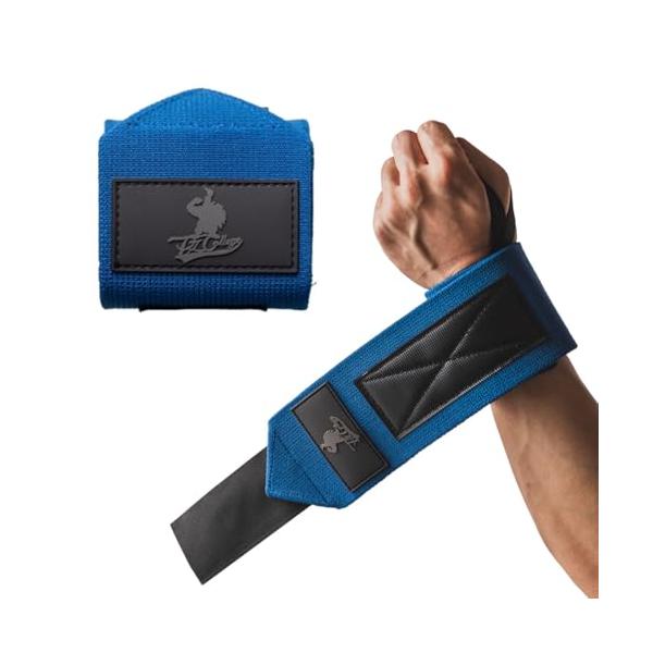 他サイト： パワーリフターが本気で作ったP.L.Collegeリストラップ-ストロング-パワーチューブNAOTO監修-ベンチプレスで手首の保護力に効果的 ブの商品画像