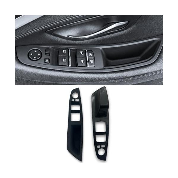 ZdeduoCar BMW向け 専用設計 5 シリーズ F10 F11 F18（2010年-2017年）インナー ドアハンドル 車内ウィンドウス