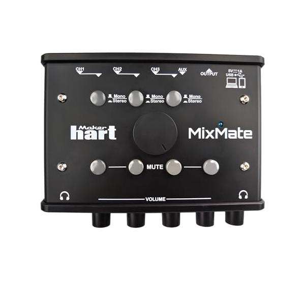 Maker hart MixMate 4 チャンネル ミュージックオーディオ