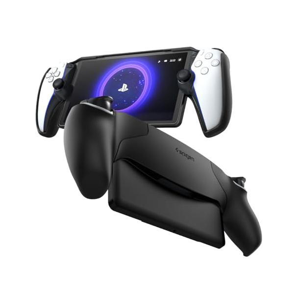 他サイト： Spigen PlayStation Portal リモート プレーヤー ケース 薄型 軽量 指紋防止 シン・フィット ACS07235 ブラッの商品画像