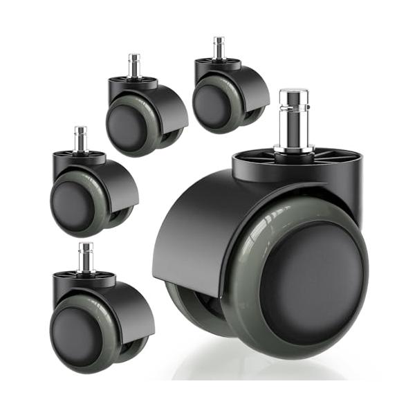 グレー/-/OP019iK-OP039iK-BC-JP・Color:グレー・簡単取り付け可能ーわずか10分です。差し込むだけで取り付けできます。・静音ー静かで 360° 回転のスムーズな動き、転がりすぎない安定感です。・やさしさーフローリン...