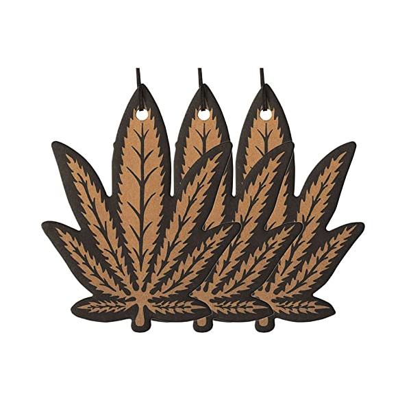 他サイト： ヘンプHEMP 芳香剤 車 ココナッツ 吊り下げ エアーフレッシュナー 3枚セット NAX-052-003の商品画像