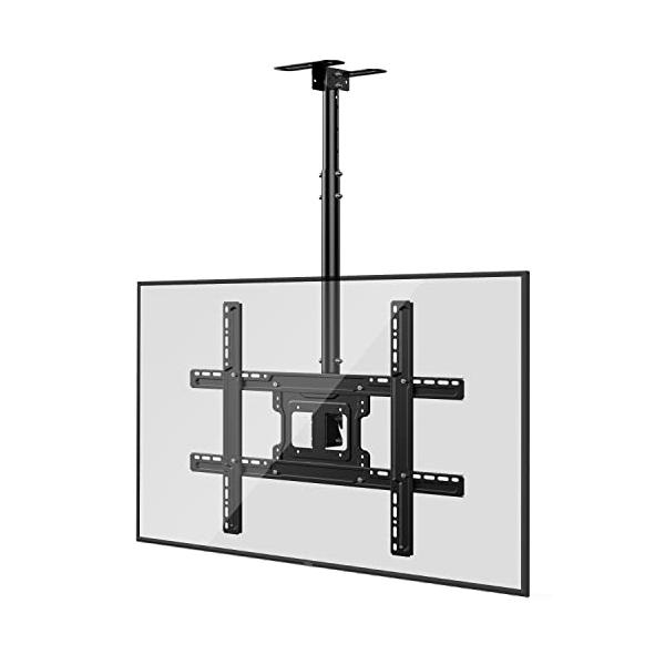 JXMTSPW テレビ天吊り金具 42-75インチ 上下左右角度調節 上下