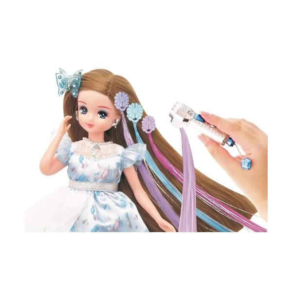 他サイト： タカラトミーTAKARA TOMY リカちゃん ドール エクステつばさちゃん 推しブルー 着せ替え おままごと おもちゃ 3歳以上の商品画像