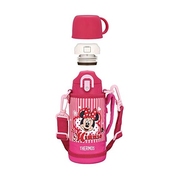 サーモス 水筒 真空断熱2ウェイボトル 0.6L/0.63L ミニー ピンク FHO
