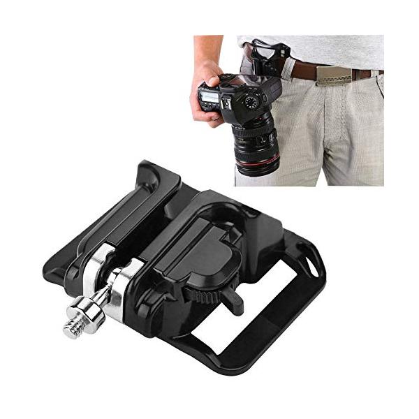 軽量ブラック/-/-・パッケージ個数:1・材質：硬質プラスチックバックルと金属ピン、耐荷重10kg。・快適性と利便性：スパイダーホッターは手を自由にし、上半身を拘束したままにしておくことができ、より快適に持ち運べます。カメラベルト、デジタル...