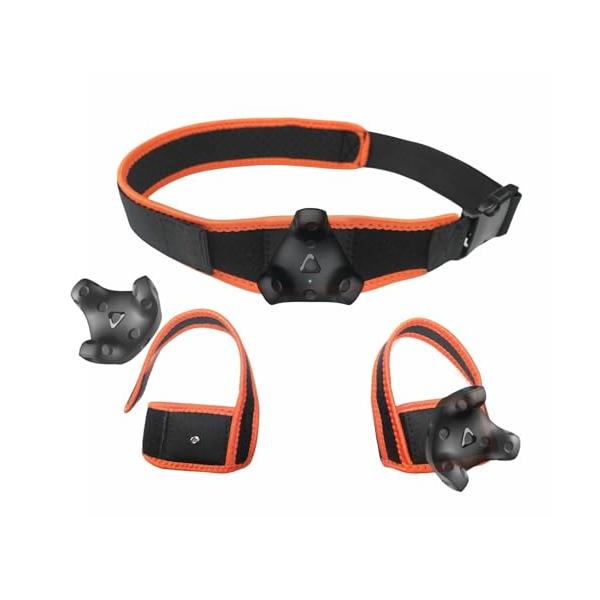 Jadery VRトラッカーベルト 2024年新モデル腰+足の甲の3点セット、viveトラッカー、Ultimate Tracker、Tundra