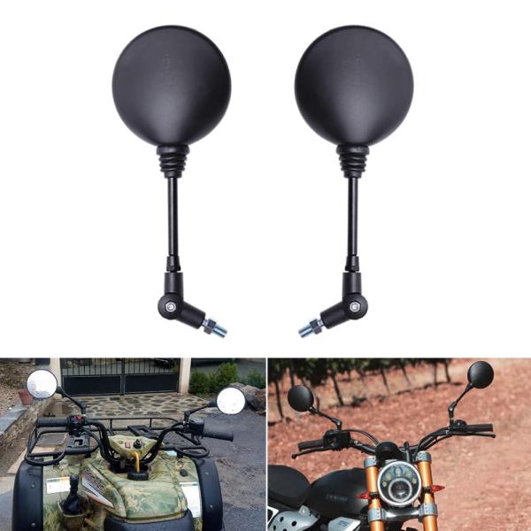 Amazon | バイク用ミラー セット サイドミ オートバイブラック