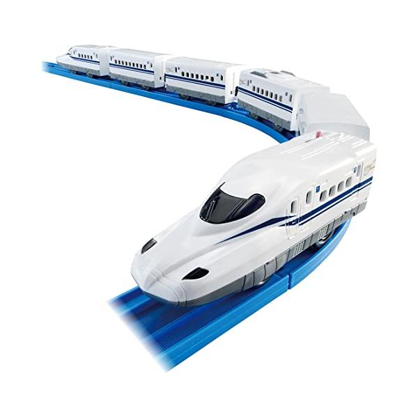 タカラトミーTAKARA TOMY プラレール いっぱいつなごう レールで速度チェンジ 新幹線 N700S 電車 おもちゃ 3歳以上