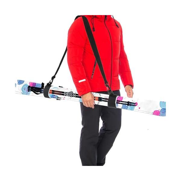 Artisanブラック/L/kcxhxjd01・Color:ブラック・スキー板の携帯が便利:冬の雪が積もった道を歩くのはとっても大変な事ですよね。その上にスキー板を持ち歩くのはなおさら、でもこのショルダーベルトがあれば持ち歩くのがしやすくな...