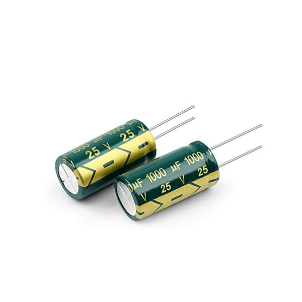 -/25V 1000μF/-・Size:25V 1000μF・種類：電解コンデンサ／静電容量：1000μF／定格電圧：25V・電解コンデンサの寸法：10X17mm・使用温度範囲：-40℃〜+105℃・静電容量許容差：±20％・105℃品電解...