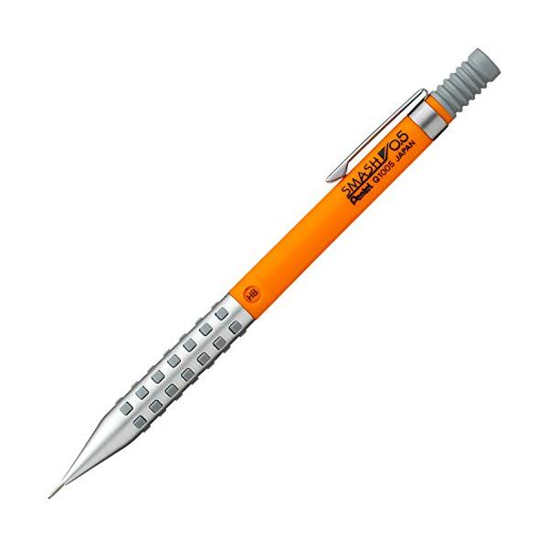 他サイト： ぺんてる シャープペン スマッシュ 0.5mm オレンジ Q1005-15Aの商品画像