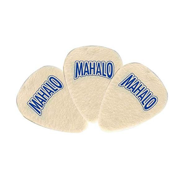他サイト： MAHALO ウクレレ用フエルトピック ティアドロップ型 3mm 3枚セット FP32/BAGの商品画像
