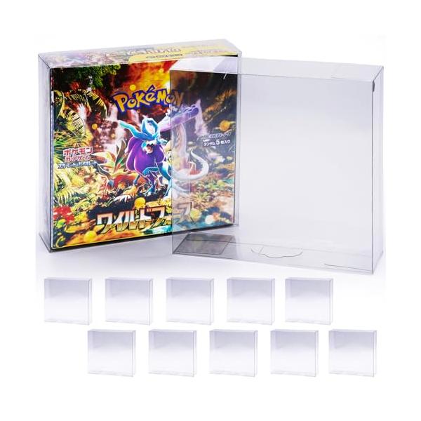 他サイト： コレクター共同開発 ポケモンカード BOX ローダー 保管用ケース UVカット セミハード RIMINA レギュラーBOX10個の商品画像