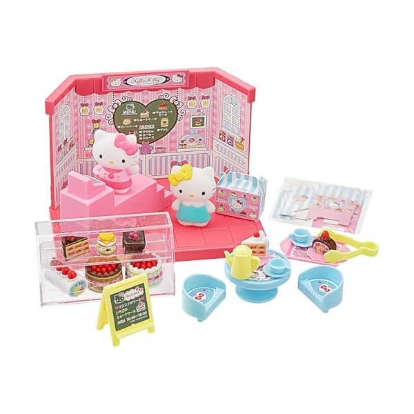 -/フリーサイズ/4647・Color:−・かわいいスイーツが8種類、カフェパーツもたくさん入ったハローキティのケーキ屋さんセットです。・（C 1976  2023 SANRIO CO.  LTD. TOKYO  JAPAN L・対象年齢:3歳〜