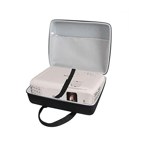 -/-/200328-19・パッケージ個数:1・Hermichel-ハードトラベル収納キャリングケース・のために適したEPSON EB-W55 / EB-W06 / EB-E01 / EB-X06 / EB-W05 / EH-TW750エプ...