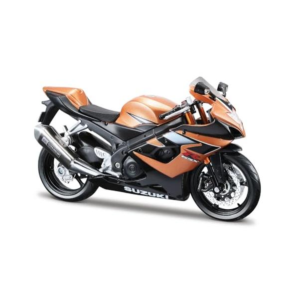 Maisto 1/12 スズキ GSX-R1000 ゴールド ／ ミニカー ダイキャストカー バイク オートバイ 完成品 05218