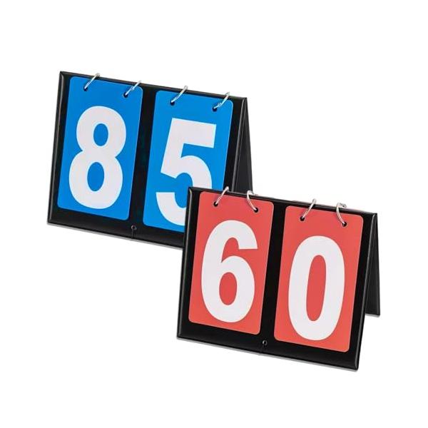 1/-/-・商品内容赤と青の2色スコアボードセット。サイズは組立時20×14×16cm、収納時20×14×3cm、重量約333g。持ち運びやすく、収納にも便利なコンパクト設計です。・優れた耐久性高品質素材を採用し、丈夫で柔軟性があり、防水性...