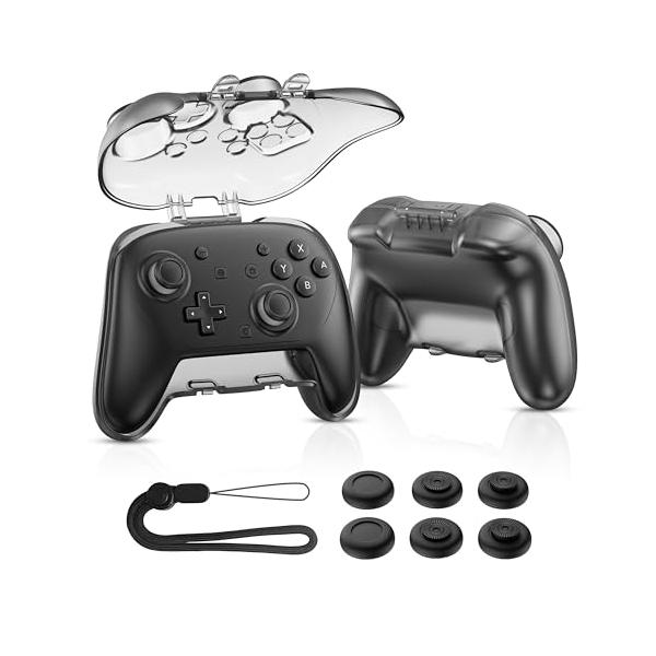 NEWDERY Switch 2 Pro用 ケース ハードケース PC素材 衝撃吸収 高耐久