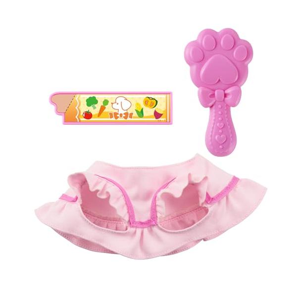 ピンク/-/-・わんだふるぷりきゅあより、こむぎのおしゃれ＆ごはんセットが登場・別売りのずっとおともだち おしゃべりたっぷりこむぎ専用のおようふく・ブラシ・ウェットフードです。・お着替え遊びやごはんのお世話遊びが楽しめます。・電池：電池・不...