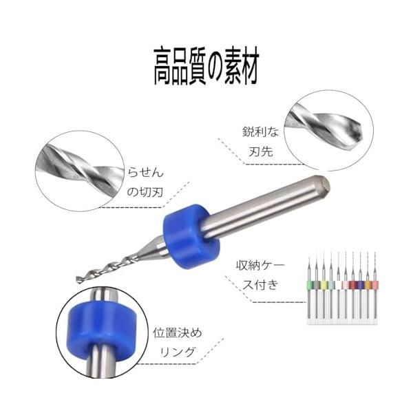 10�{�Z�b�g0.1_1.0 PCB���d�����h���� �p�[���h���� �ȒP���[ ���[�{�b�N�X�t�� �h�����n �ɍ׃h�����r�b�g �s���o�C�X �h���� �}�C ���i�摜3