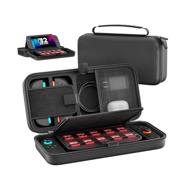 互換品】 Switch 2 ケース 収納 持ち運び バッグ スイッチ収納ポーチ