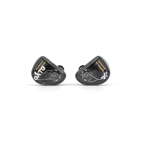 TRUTHEAR GATE ダイナミックドライバー インイヤーヘッドフォン 3.5mm 交換可能ヘッドフォンケーブル ヘッドフォン 黒 マイクな