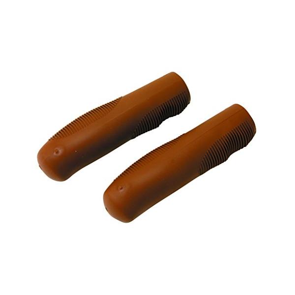 他サイト： ブリヂストンBRIDGESTONE ハンドル用 スーパーヒューバイテックグリップ ブラウン OG-V.A F170087BRCの商品画像