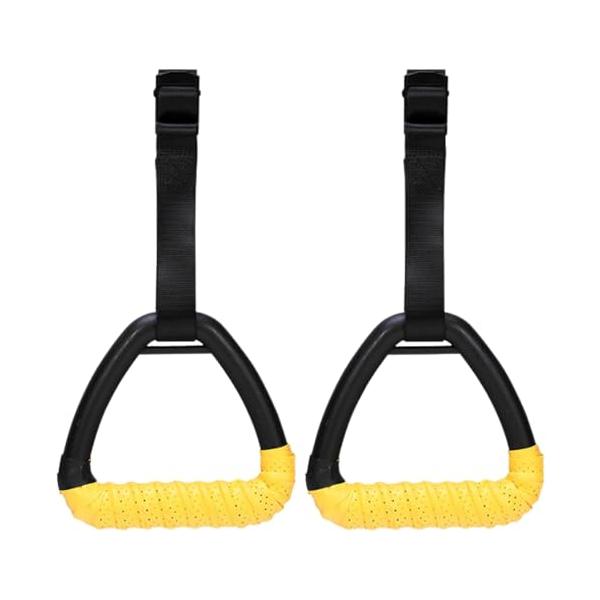 黒色/-/-・自宅がジムに早変わり 　エクササイズリングは公園や部屋に簡単設置でき、手軽に本格トレーニングを始められます。プッシュアップからフロントレバーまで幅広い動きに対応。・上半身も下半身も全身強化 　胸・腕・背中・腹筋はもちろん、ブル...