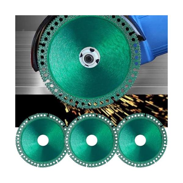 本商品は【互換品】です。国内正規品とは品質・保証・サポートが異なります。?? 強化された耐久性と安全性 従来品より破損しにくい高マンガン鋼ベースと特殊ブラジング技術を採用。切断時の破片飛散リスクを低減し、安全性を向上させました。長時間の使用...