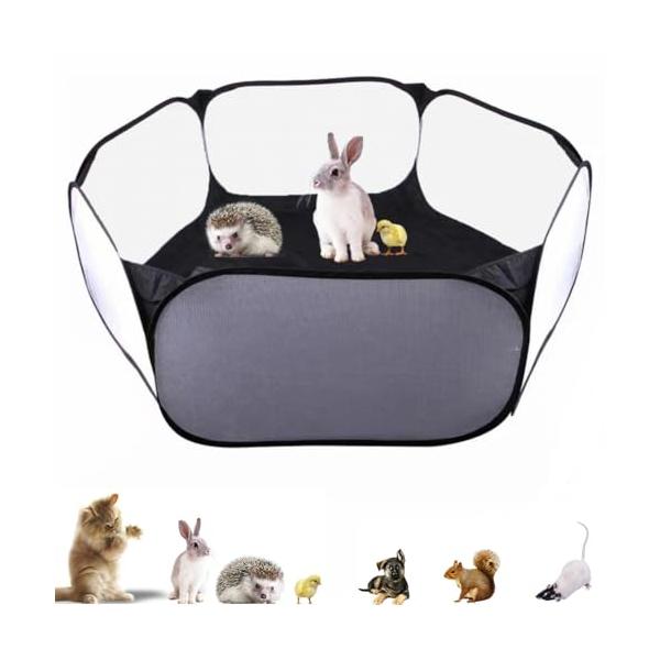 タイプ6ピング/-/Y・Style:タイプ6・1.製品仕様ペットサークル本体＋収納袋、サイズ：展開の時 120cm×38cm 収納の時 約24×23×3cm、カラー：ブラック、素材：ポリエステル素材・??2.折り畳み式折り畳して収納袋に入れ...