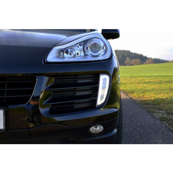 ポルシェ カイエン 957 9PA LEDフロントウインカー デイライト