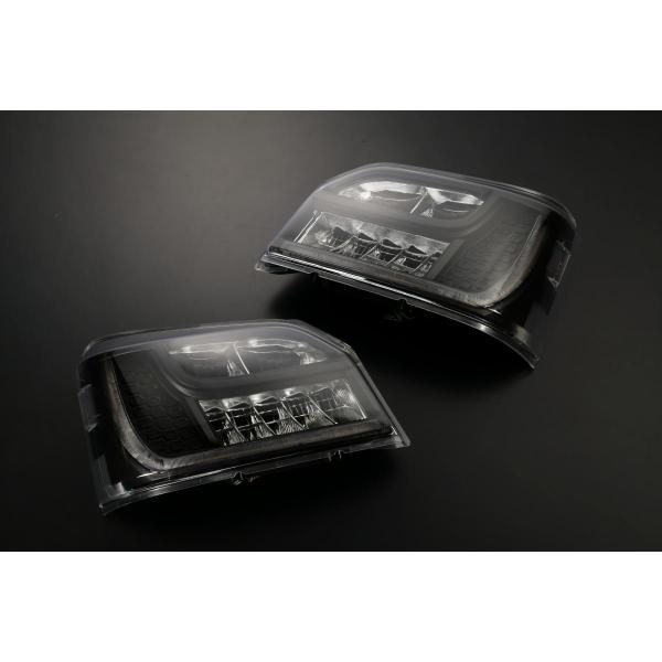 限定5台 S500P S510P 前期 ハイゼット トラック ジャンボ オールLED ヘッドライト ブラック *純正LEDヘッド車* REIZ ライツ