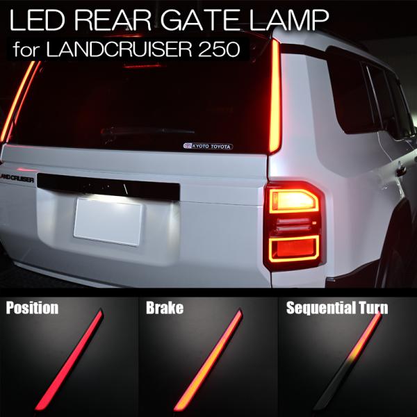 ランドクルーザー J250W GDJ250W ランドクルーザー250 LEDリアゲート