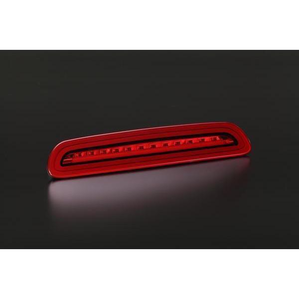 ハイエース　ハイマウントストップランプ レッドレンズ/クローム 信玄 5%OFF値下げ ハイエース 200系 1型 2型 3型 前期 ハイマウント
