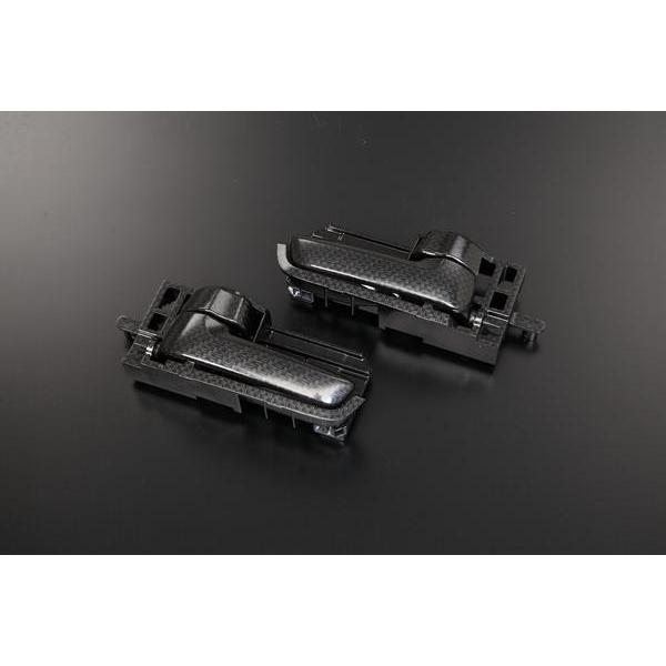 ヤマモッティ品 DA16T インナーハンドル A/Cダイヤルカバー 3点 DA16T キャリイ トラック カーボン調 インナードアハンドル左右