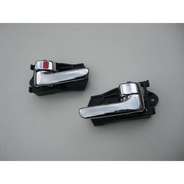 【コペン】メッキドアハンドル・インナーハンドルベゼル【l880k】 ダイハツ L880K コペン メッキ ドア インナーハンドル Wメッキ