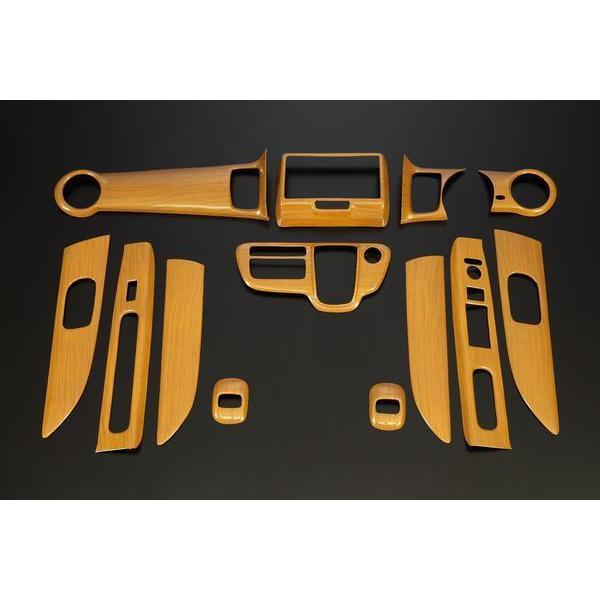 JF1/JF2 N-BOX カスタム/+カスタム [ユーカリ茶木目] インテリアパネル