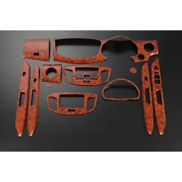 To様オーダードアミラー内側トリムシフトゲートカバー木目調