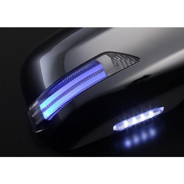 L375S/385S タント/タントカスタム LEDウインカーミラー 未塗装 