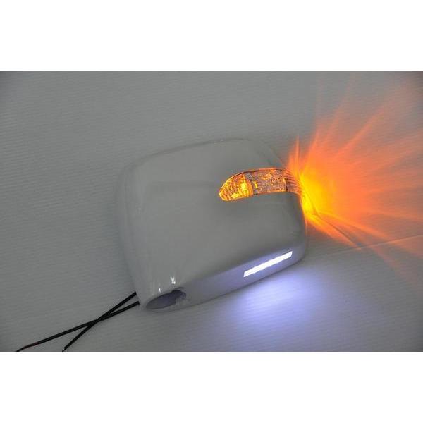 在庫処分 MH21SワゴンR LEDウインカーミラーウェルカムライト交換式
