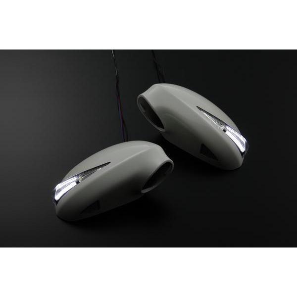 Revier AP1/2 S2000 LED ウィンカードアミラー フットランプ付 [メッキ 