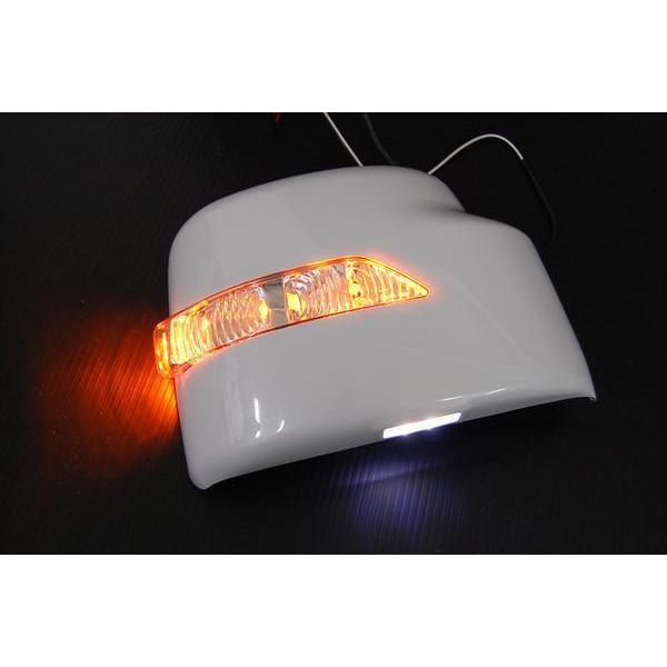 DA64V エブリィ バン LED ウインカーミラー ウェルカムライト付 純正色 