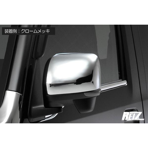 サンバー S700系 バン/ディアス クロームメッキ ミラーカバー 左右