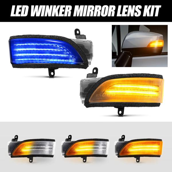 BRiGHTX シーケンシャルドアミラーウインカー VAB STI S208 WRX STI 在庫処分 VAG VAB STi S4 SJ フォレスター シーケンシャル LED