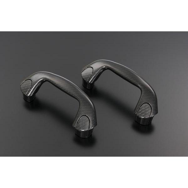 DA64W エブリィワゴン A&Bピラー カーボン調 アシストグリップ