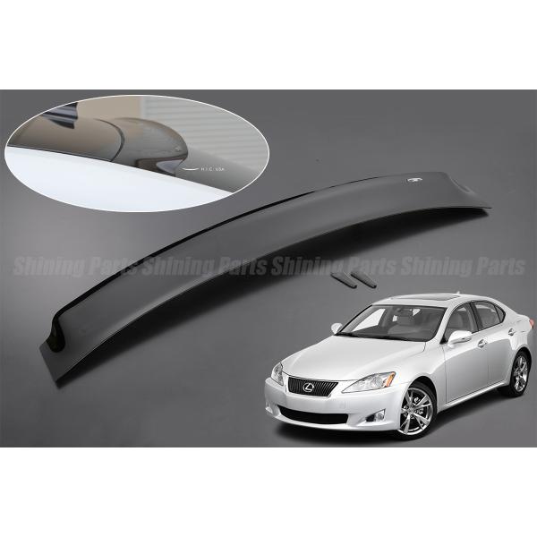 H.I.C USA] GSE 20系 IS250/IS350 リア ルーフバイザー スモーク 検