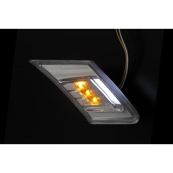 ZN6 86 LEDサイドマーカー クリアー ライトバー仕様 白ポジ付